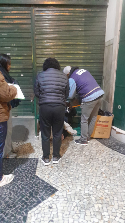 Ação Noturna da Operação Inverno Acolhe Pessoas em Situação de Rua